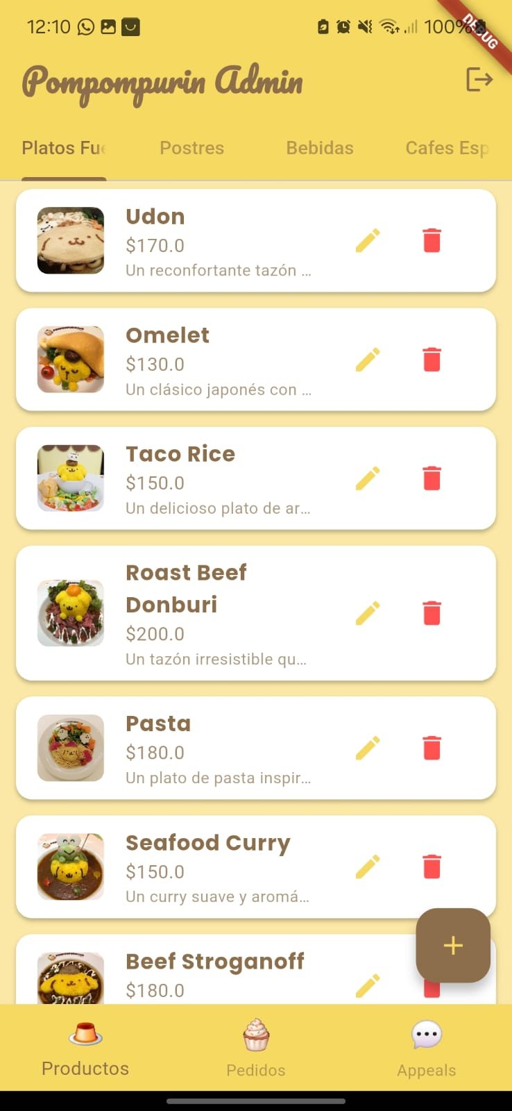 Pompompurin Cafe